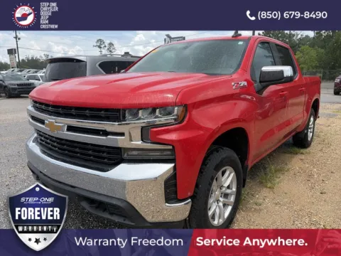 Red 2022 Chevrolet Silverado 1500 LTD LT for sale in Crestview, FL