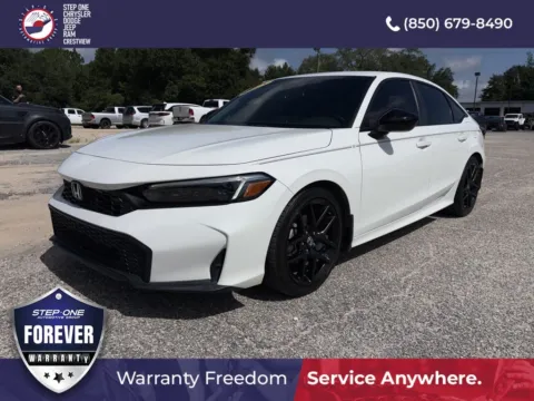 White 2025 Honda Civic Sport for sale in Crestview, FL