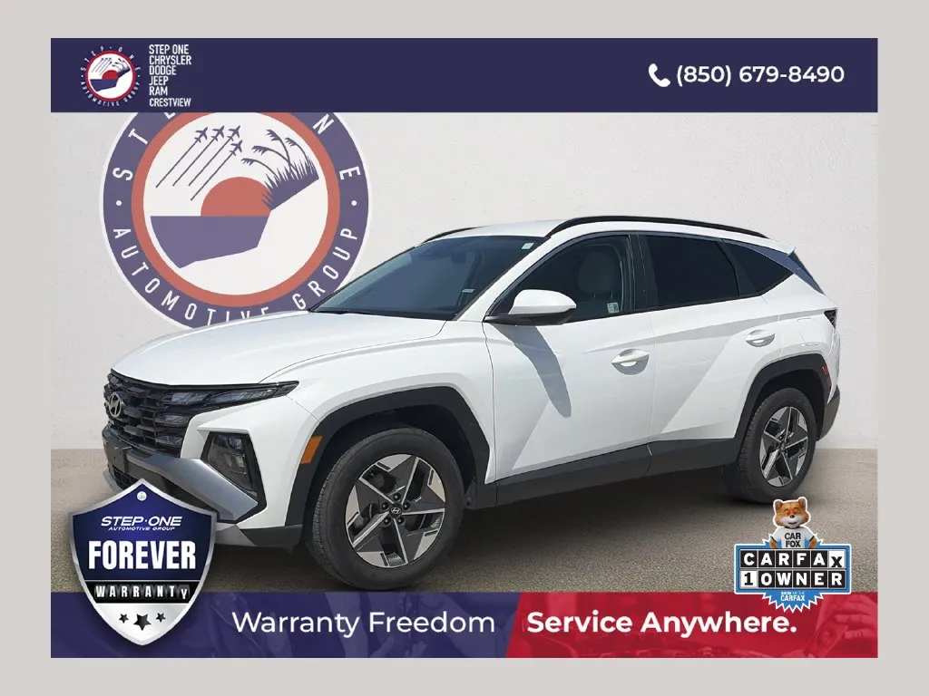 White 2025 Hyundai Tucson SEL for sale in Crestview, FL