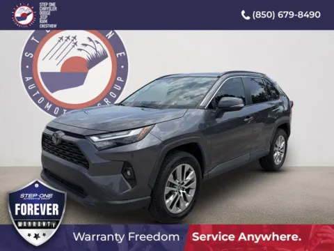 Gray 2022 Toyota RAV4 XLE Premium for sale in Crestview, FL