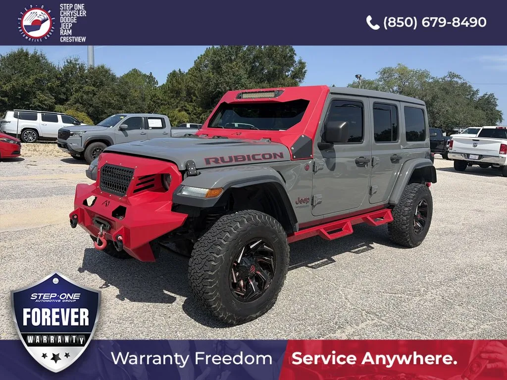 Gray 2021 Jeep Wrangler Unlimited Rubicon for sale in Crestview, FL
