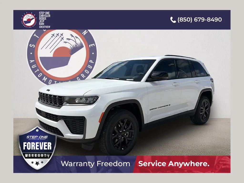 White 2026 Jeep Grand Cherokee Altitude for sale in Crestview, FL