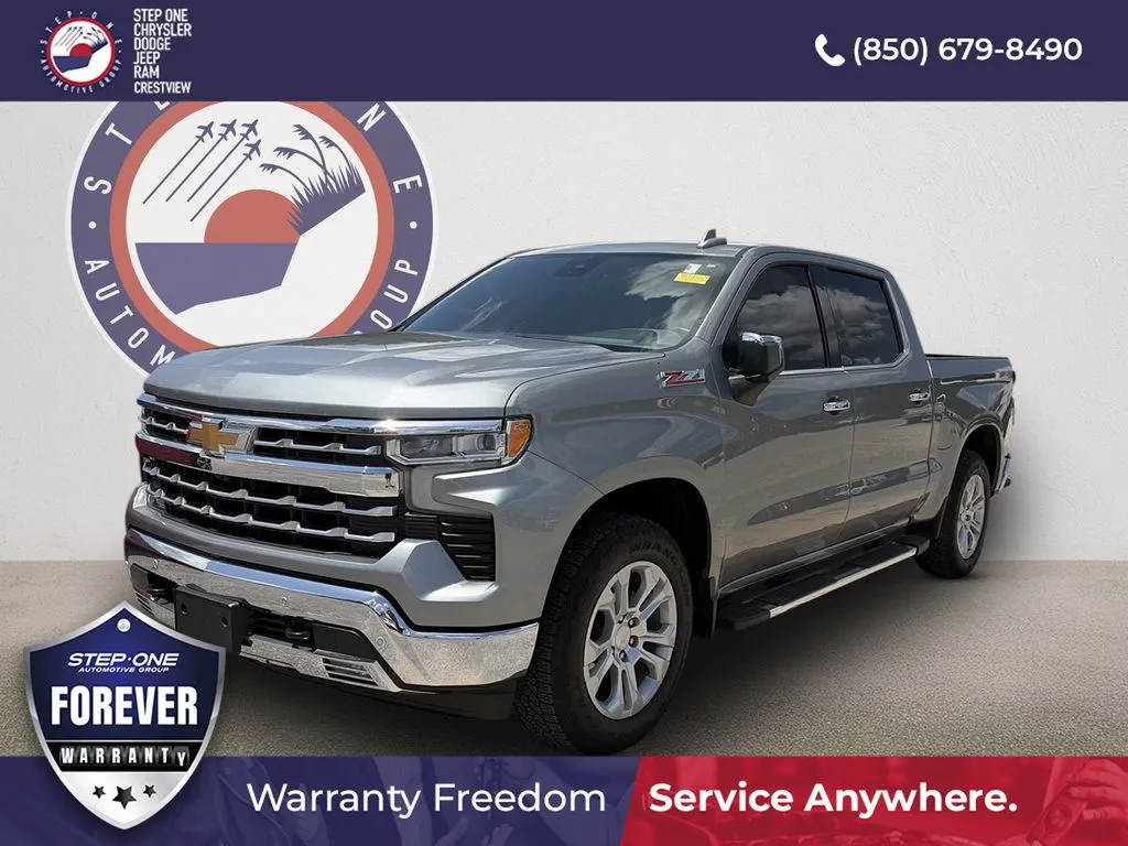 Gray 2024 Chevrolet Silverado 1500 LTZ for sale in Crestview, FL