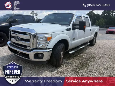 White 2014 Ford F-250SD Lariat for sale in Crestview, FL