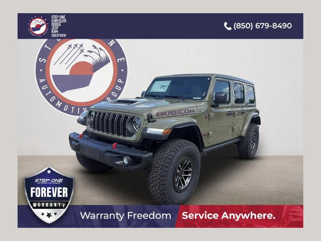 Green 2027 Jeep Wrangler Rubicon X for sale in Crestview, FL