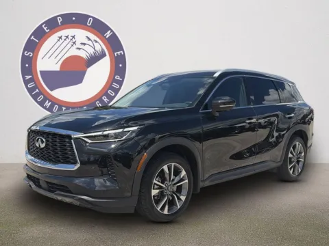 Photos of 2023 INFINITI QX60 LUXE for sale in Crestview, FL at Step One CDJR Fiat Crestview
