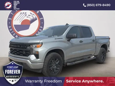 Gray 2026 Chevrolet Silverado 1500 Custom for sale in Crestview, FL