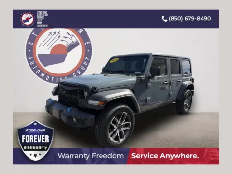 Gray 2024 Jeep Wrangler Sport S 4xe for sale in Crestview, FL