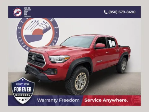 Red 2016 Toyota Tacoma SR5 for sale in Crestview, FL