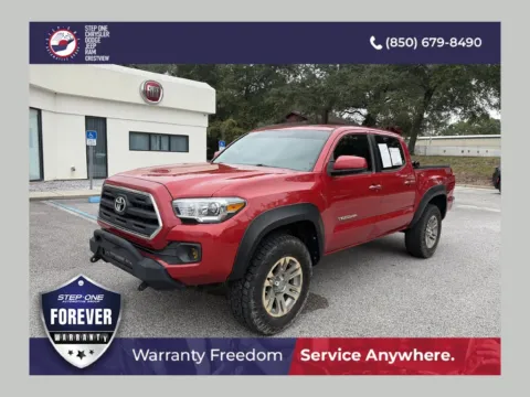Red 2016 Toyota Tacoma SR5 for sale in Crestview, FL