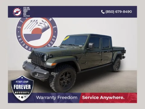 Green 2022 Jeep Gladiator Willys for sale in Crestview, FL