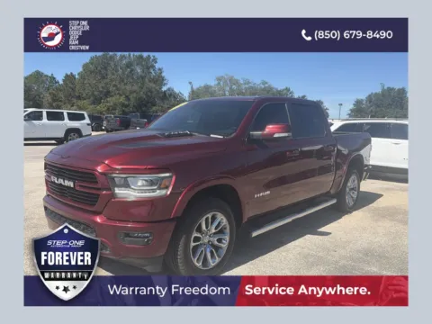 Red 2021 Ram 1500 Laramie for sale in Crestview, FL