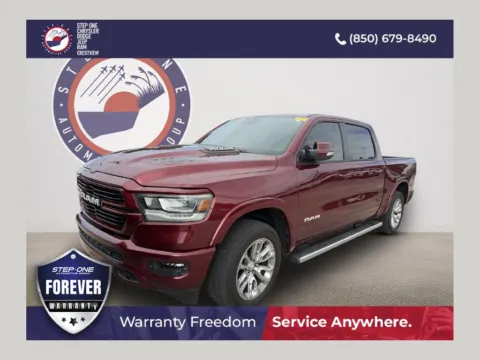 Red 2021 Ram 1500 Laramie for sale in Crestview, FL