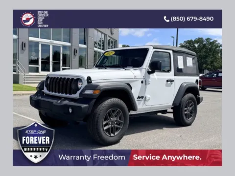 White 2025 Jeep Wrangler Sport S for sale in Crestview, FL