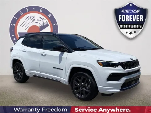 White 2025 Jeep Compass Limited for sale in Crestview, FL