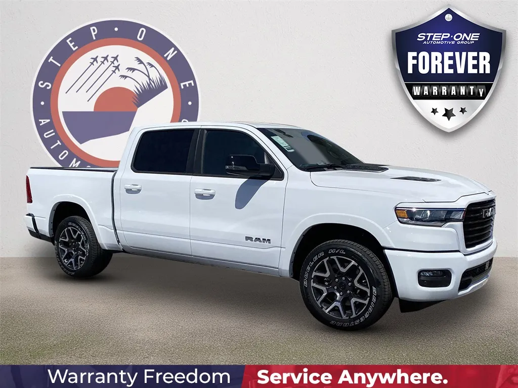 White 2025 Ram 1500 Laramie for sale in Crestview, FL