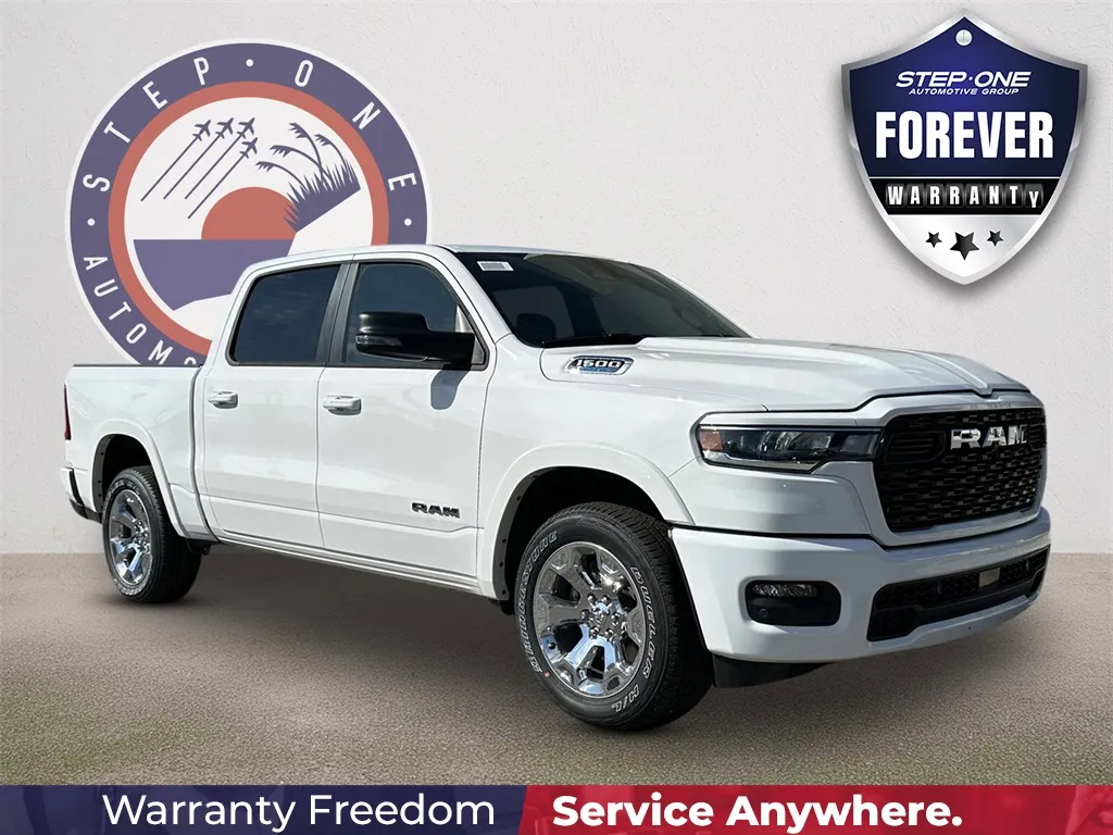 White 2025 Ram 1500 Big Horn/Lone Star for sale in Crestview, FL