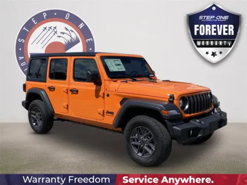 Orange 2025 Jeep Wrangler Sport S for sale in Crestview, FL
