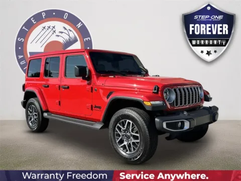 Red 2025 Jeep Wrangler Sahara for sale in Crestview, FL