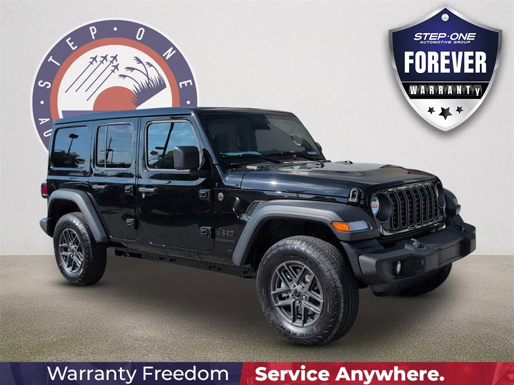Black 2025 Jeep Wrangler Sport S for sale in Crestview, FL