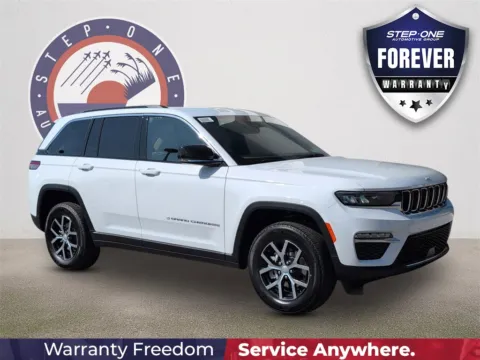 White 2025 Jeep Grand Cherokee Limited for sale in Crestview, FL