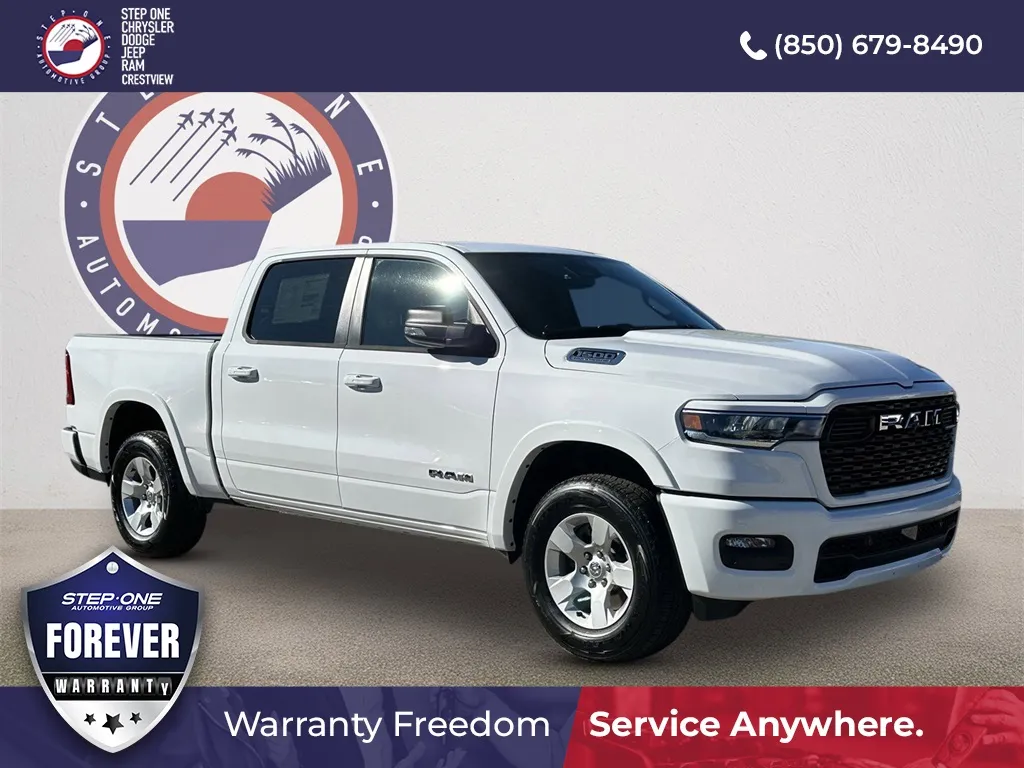 White 2026 Ram 1500 Big Horn/Lone Star for sale in Crestview, FL