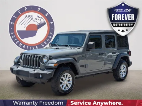 Gray 2023 Jeep Wrangler Sport S for sale in Crestview, FL