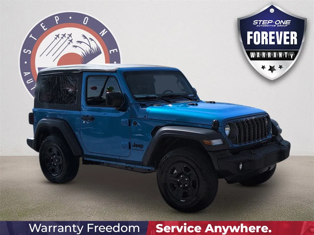 Blue 2026 Jeep Wrangler Sahara for sale in Crestview, FL