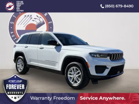 White 2025 Jeep Grand Cherokee Laredo X for sale in Crestview, FL