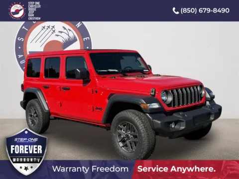 Red 2026 Jeep Wrangler Sport S for sale in Crestview, FL