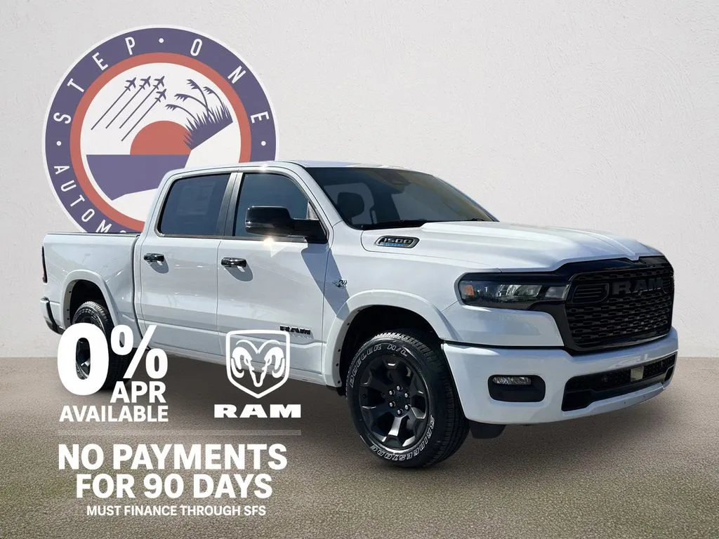 White 2026 Ram 1500 Big Horn/Lone Star for sale in Crestview, FL