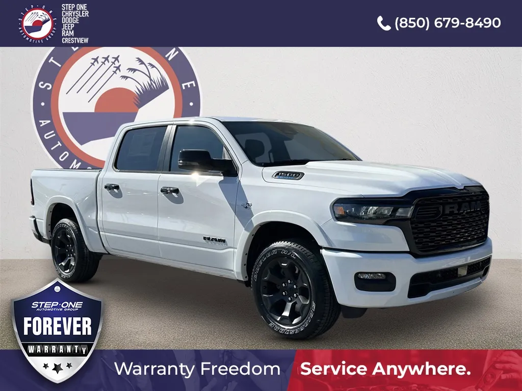White 2026 Ram 1500 Big Horn/Lone Star for sale in Crestview, FL