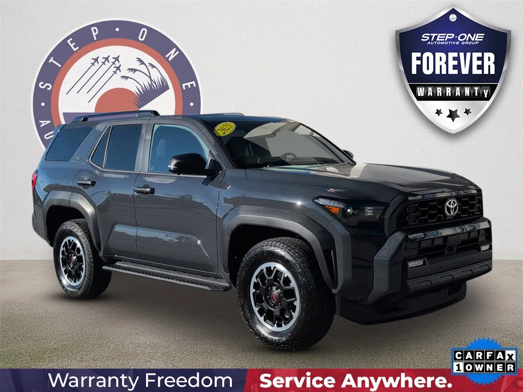 Gray 2025 Toyota 4Runner TRD Off-Road Premium for sale in Crestview, FL