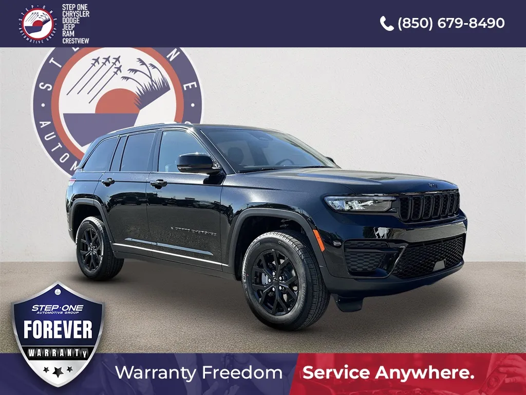 Black 2025 Jeep Grand Cherokee Altitude X for sale in Crestview, FL