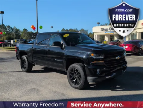 Black 2018 Chevrolet Silverado 1500 LT for sale in Crestview, FL