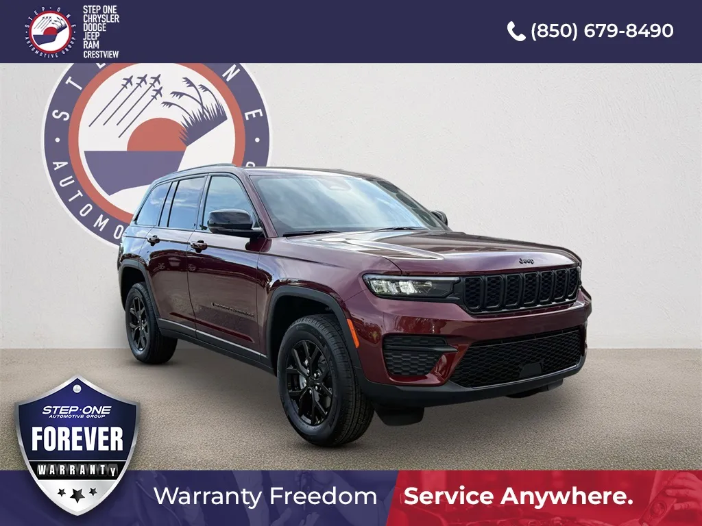 Red 2025 Jeep Grand Cherokee Altitude X for sale in Crestview, FL