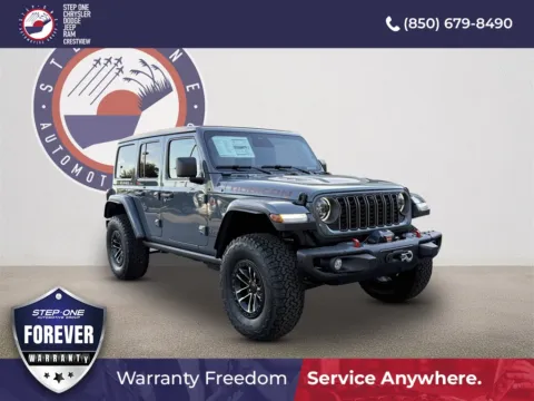 Gray 2026 Jeep Wrangler Rubicon X for sale in Crestview, FL