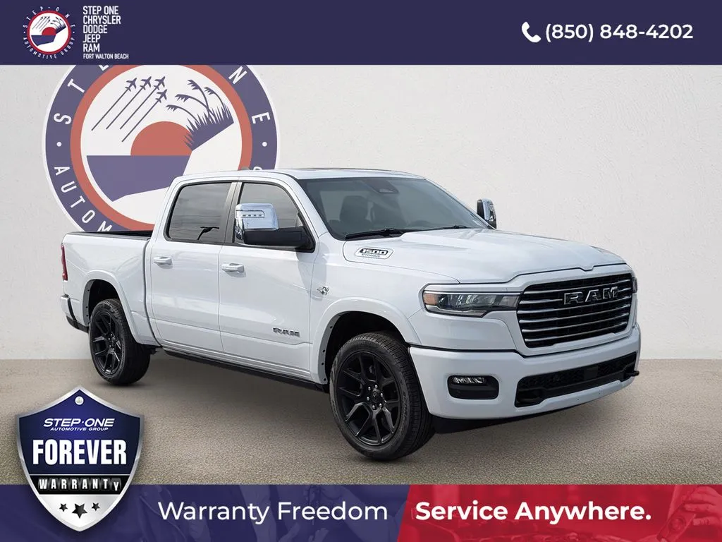 White 2026 Ram 1500 Laramie for sale in Fort Walton Beach, FL