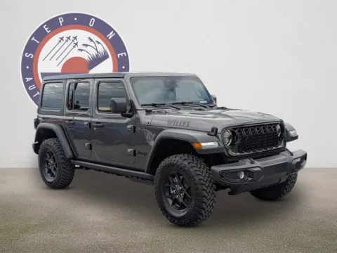 Photos of 2026 Jeep Wrangler Willys for sale in Fort Walton Beach, FL at Step One CDJR Fiat Fort Walton Beach