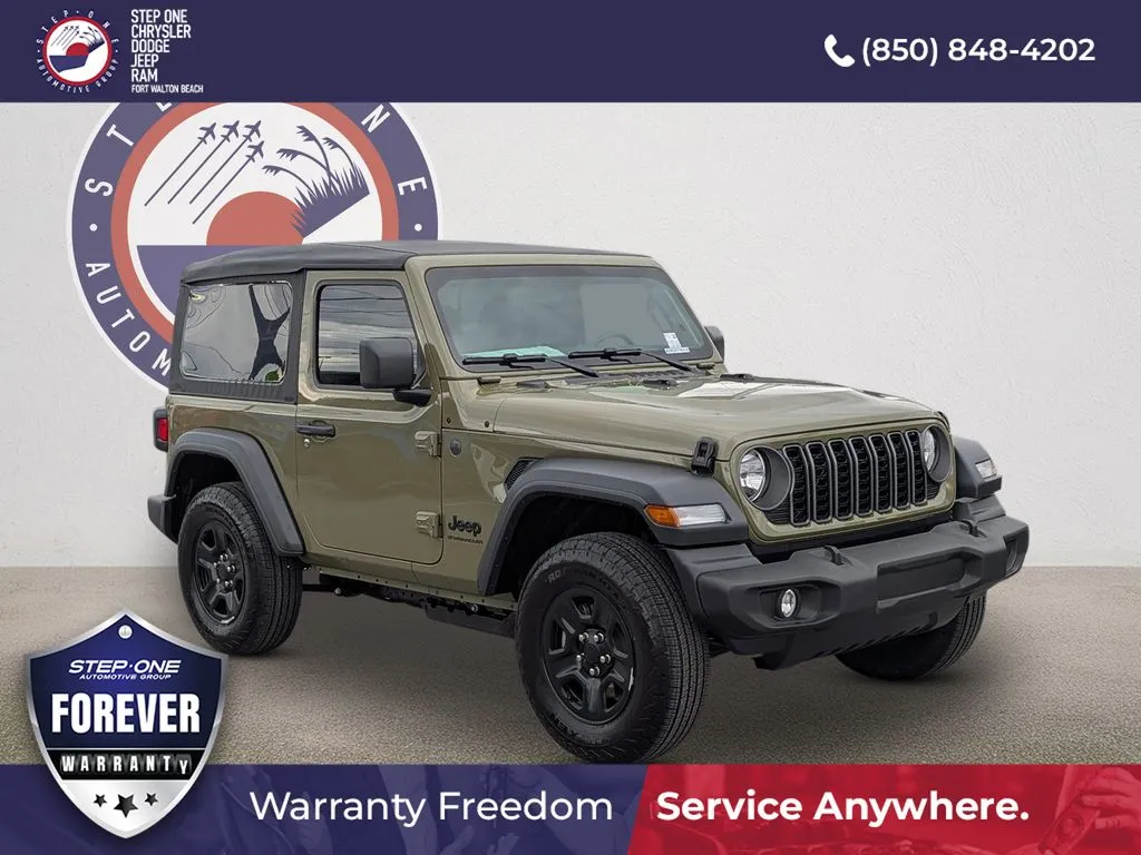 Green 2026 Jeep Wrangler Sport for sale in Fort Walton Beach, FL