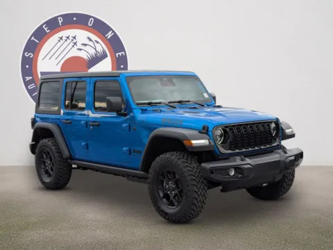 Photos of 2026 Jeep Wrangler Willys for sale in Fort Walton Beach, FL at Step One CDJR Fiat Fort Walton Beach