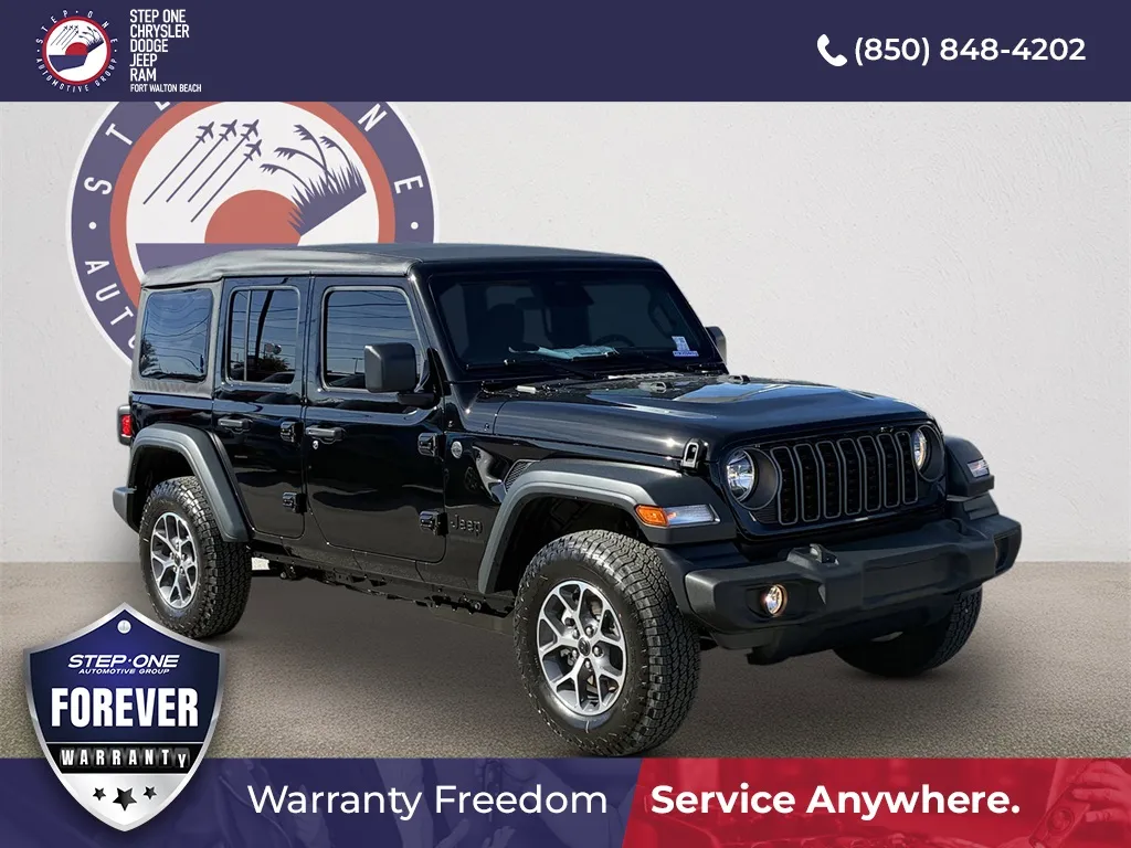 Black 2026 Jeep Wrangler Sport S for sale in Fort Walton Beach, FL