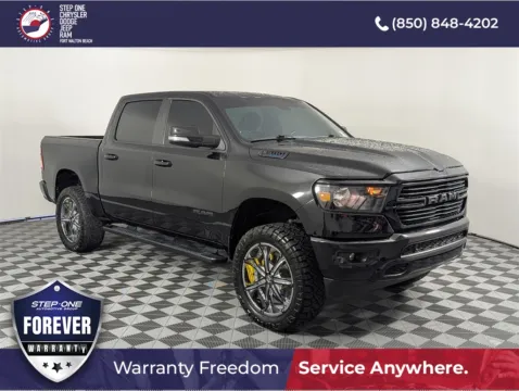 Black 2021 Ram 1500 Big Horn/Lone Star for sale in Fort Walton Beach, FL