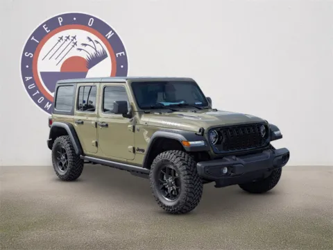 Photos of 2026 Jeep Wrangler Willys for sale in Fort Walton Beach, FL at Step One CDJR Fiat Fort Walton Beach