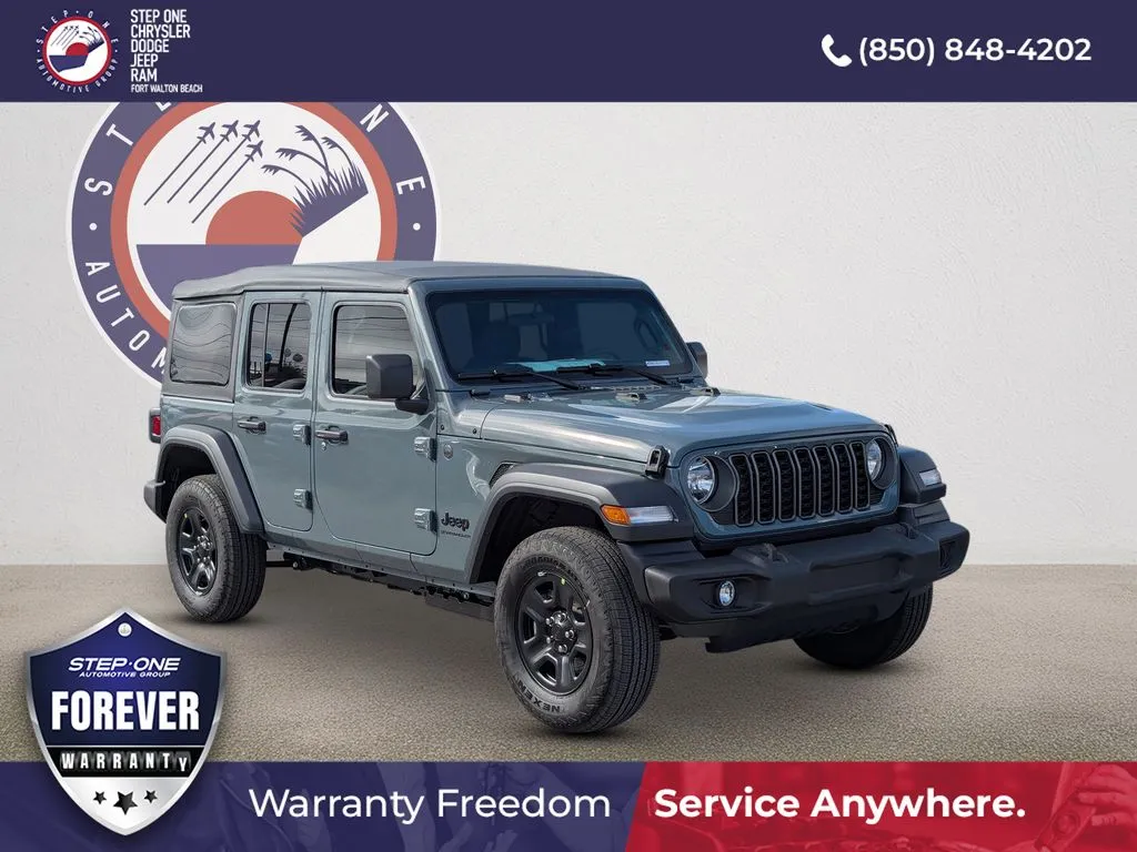 Gray 2026 Jeep Wrangler Sport for sale in Fort Walton Beach, FL