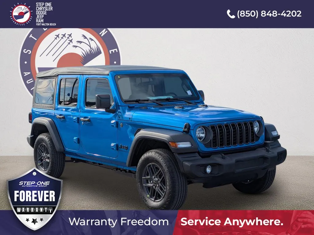 Blue 2026 Jeep Wrangler Sport for sale in Fort Walton Beach, FL