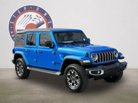 Photos of 2026 Jeep Wrangler Sahara for sale in Fort Walton Beach, FL at Step One CDJR Fiat Fort Walton Beach