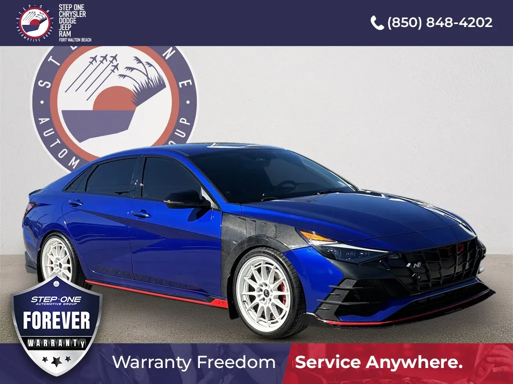 Blue 2022 Hyundai Elantra N for sale in Fort Walton Beach, FL