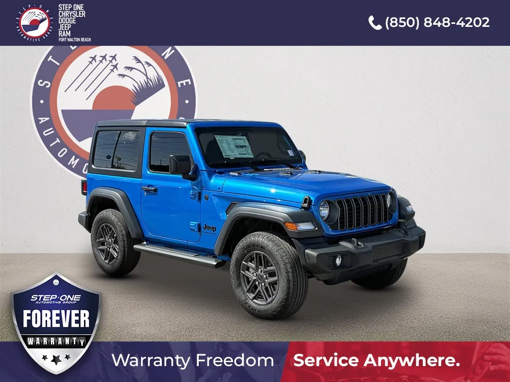 Blue 2026 Jeep Wrangler Sport for sale in Fort Walton Beach, FL