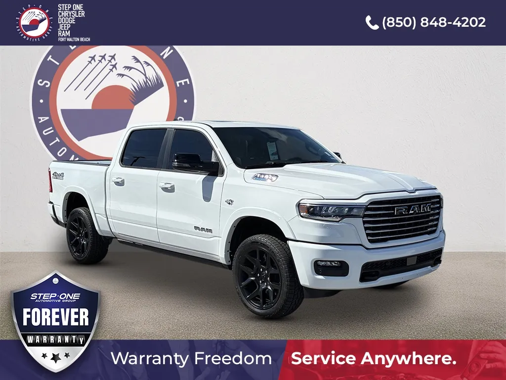 White 2026 Ram 1500 Laramie for sale in Fort Walton Beach, FL